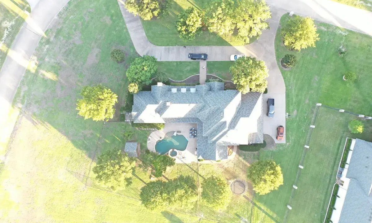 New shingle roof installation on a home in Conneaut